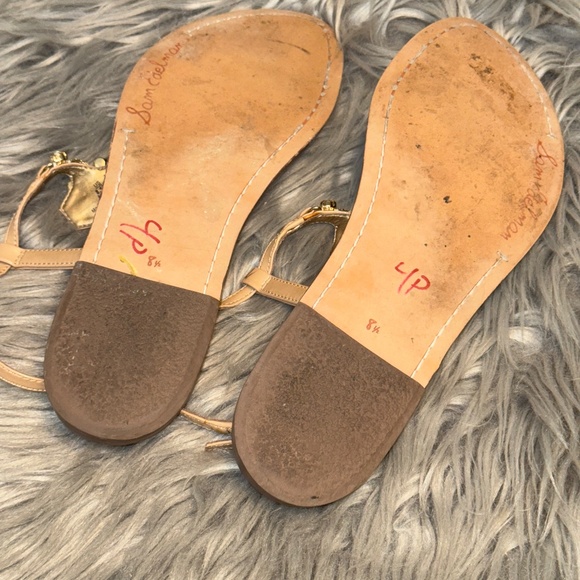 Sam Edelman Grayson Rhinestone Thong Sandals Size 8.5 - Picture 9 of 11